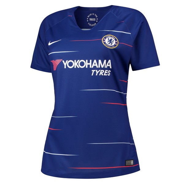 Camiseta Chelsea 1ª Mujer 2018-2019 Azul